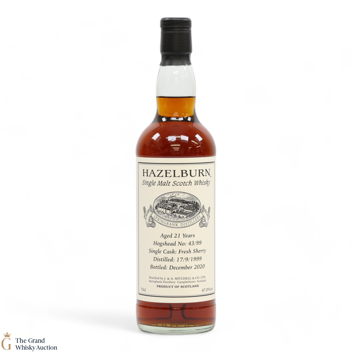 Hazelburn - 21 Year Old 1999 - Fresh Sherry Single Cask #43/99