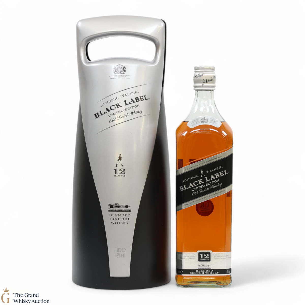 Johnnie Walker - 12 Year Old - Black Label - McLaren Mercedes Limited Edition (1L)