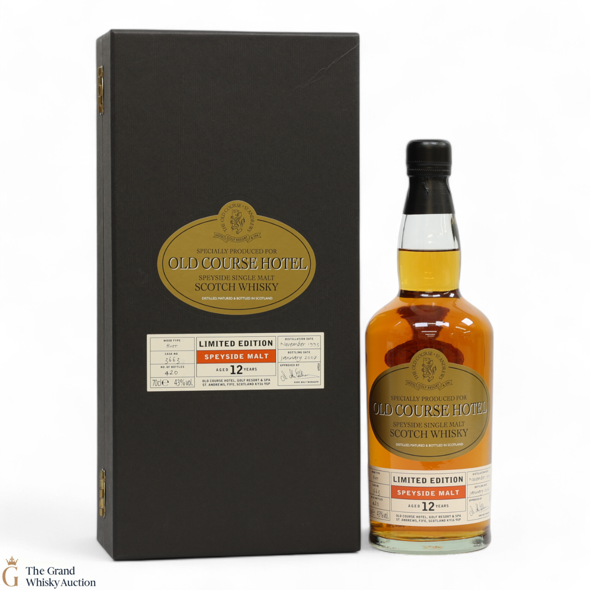 Speyside - 12 Year Old 1993 #3663 - The Old Course