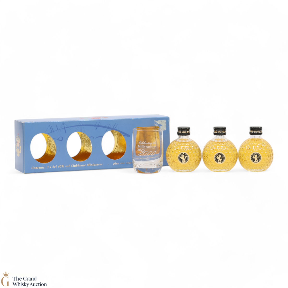 Old St. Andrews Clubhouse Set (3 x 5cl & glass)