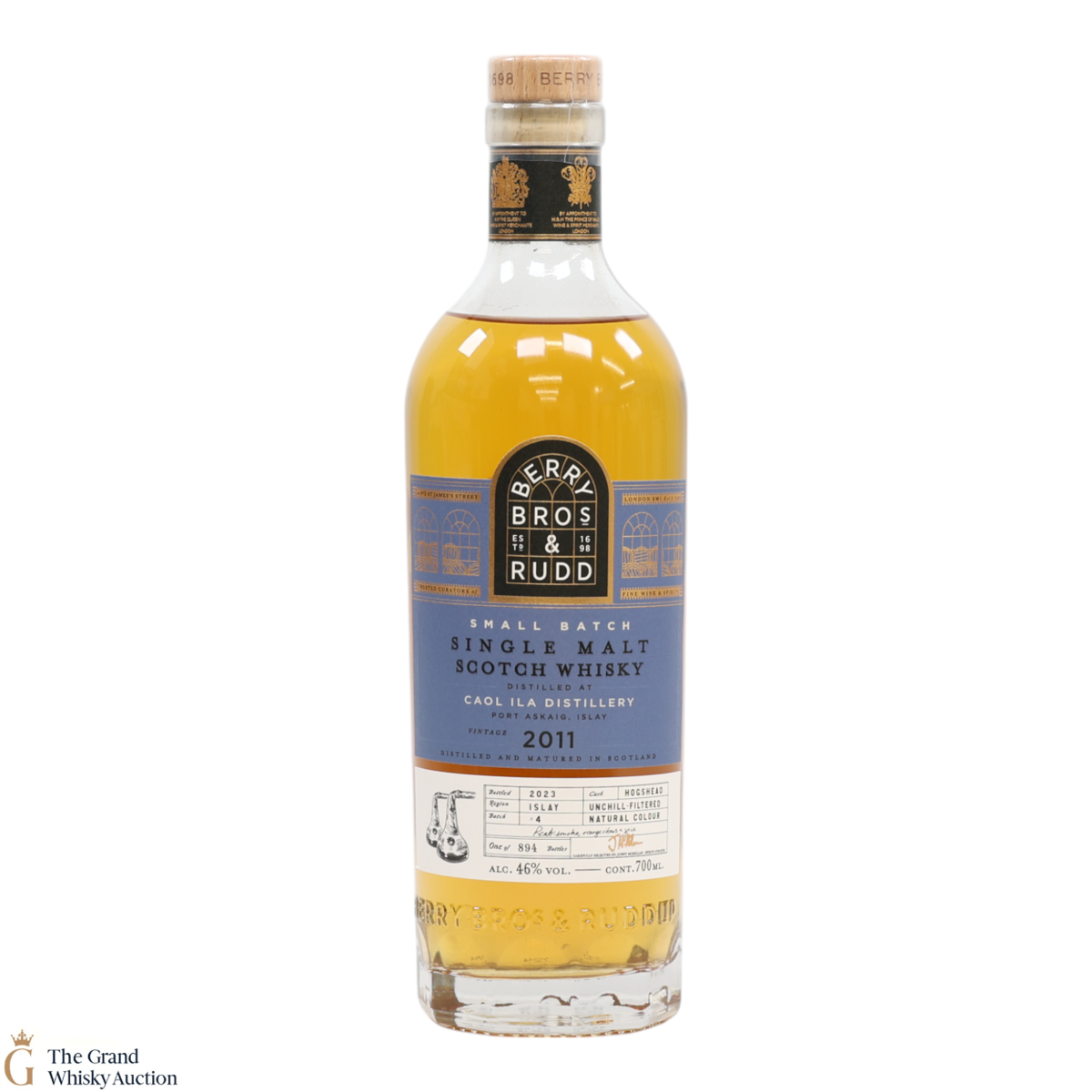Caol Ila - 2011 Batch #4 - Berry Bros & Rudd