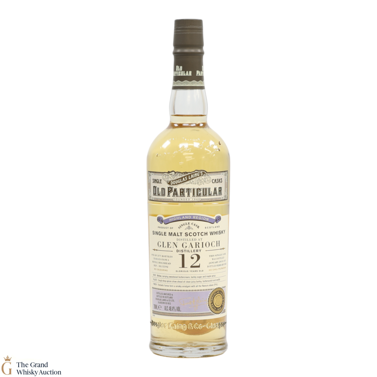 Glen Garioch - 12 Year Old 2010 - Douglas Laing Old Particular
