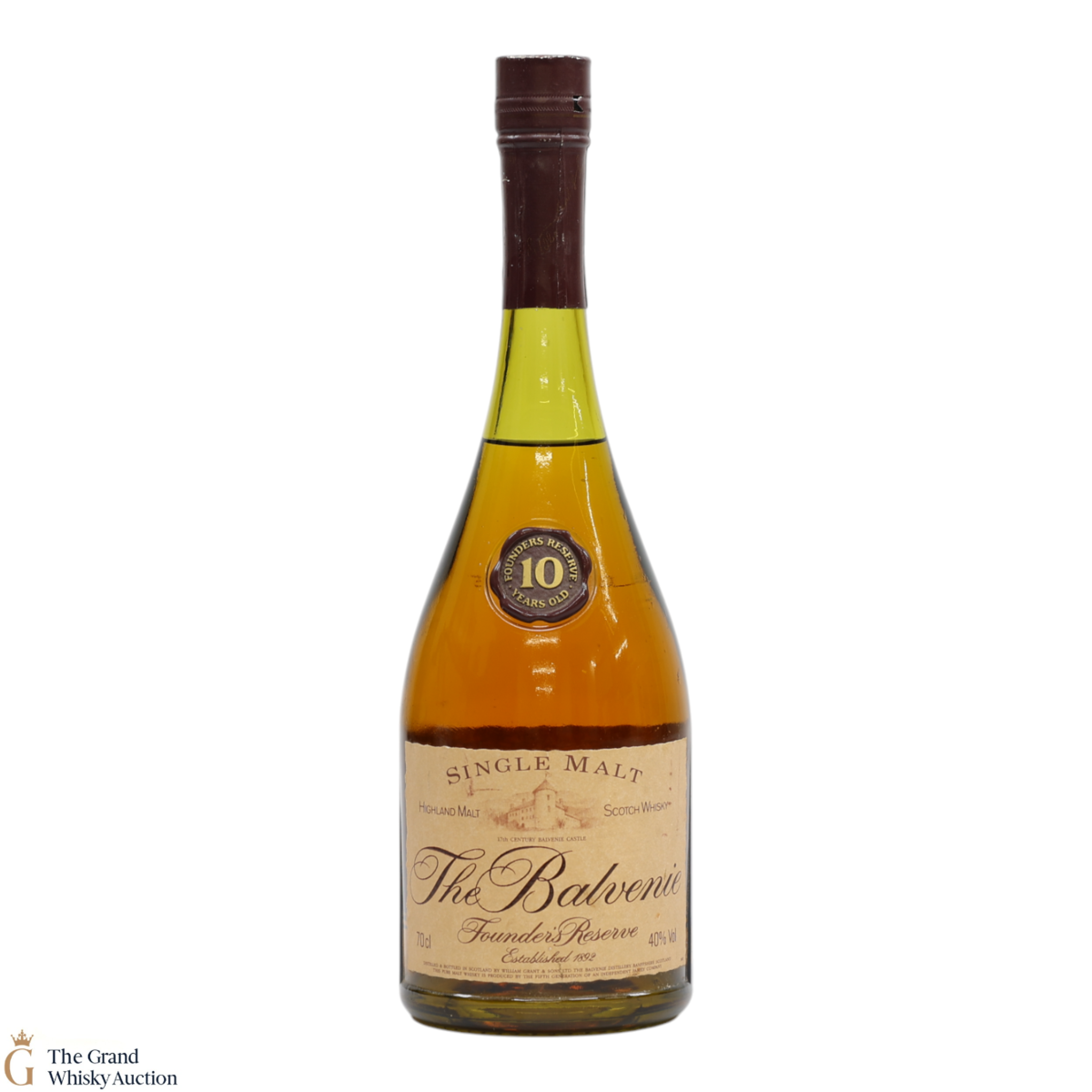 Balvenie - 10 Year Old - Founder's Reserve - Cognac Bottle