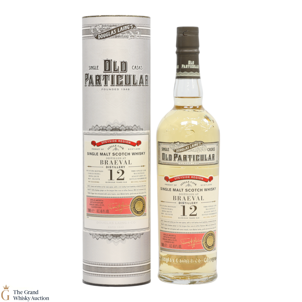 Braeval - 12 Year Old 2009 - Douglas Laing Old Particular