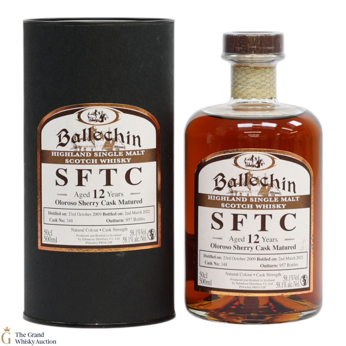Ballechin - 12 Year Old 2009 - SFTC Oloroso Sherry Cask (50cl)