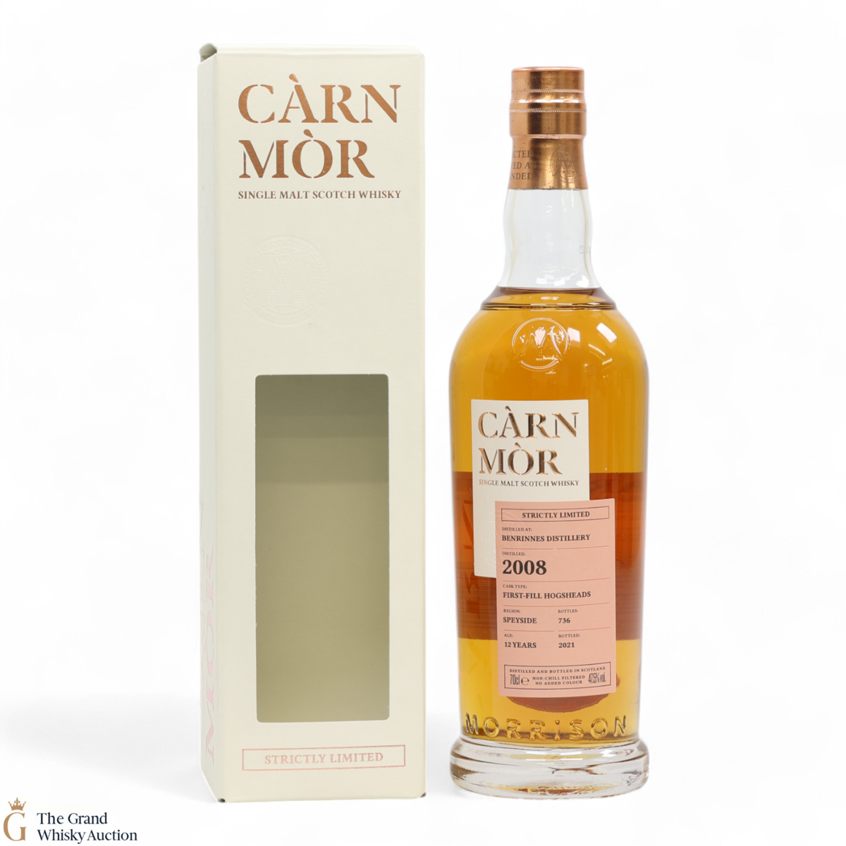 Benrinnes - 12 Year Old 2008 - Cárn Mòr Strictly Limited