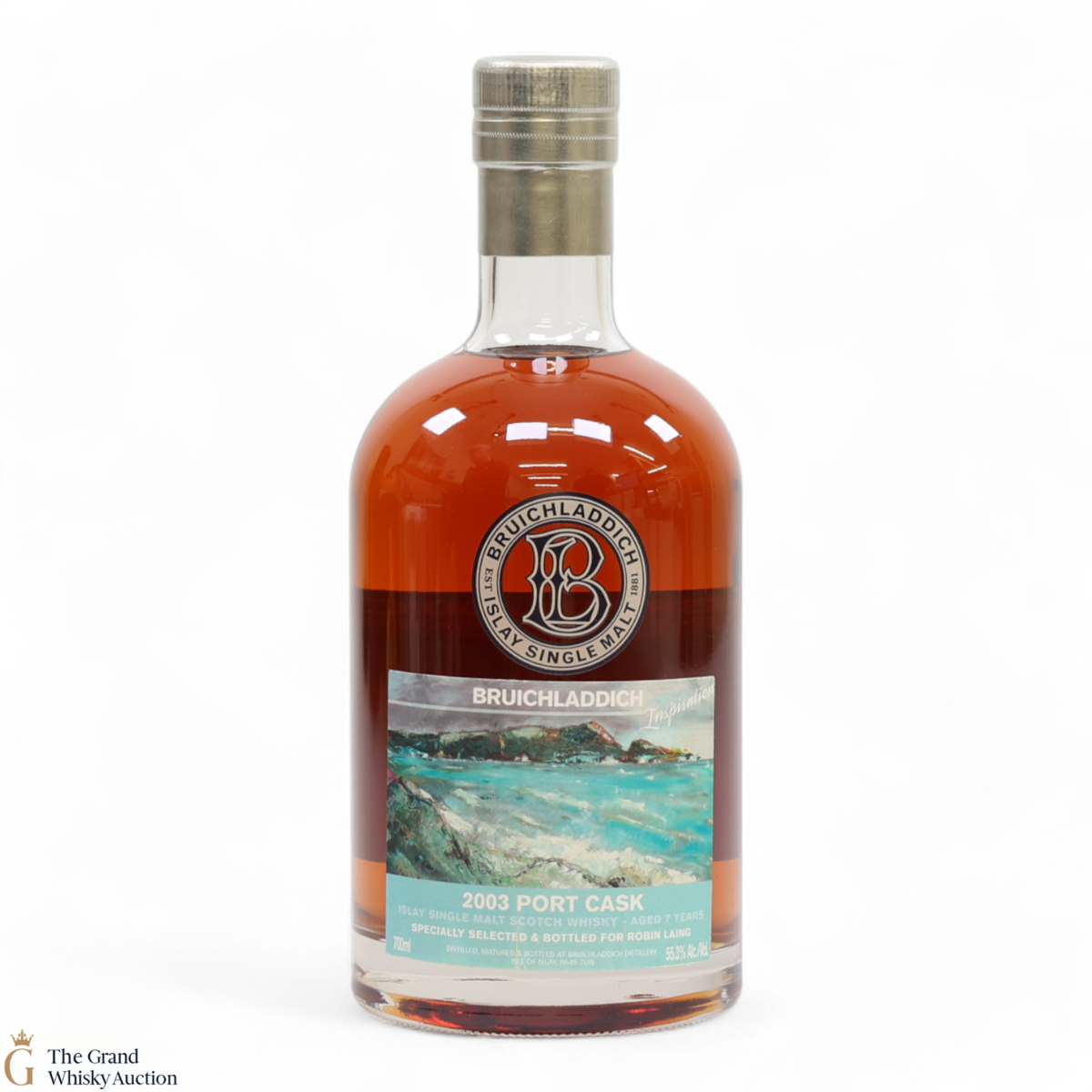 Bruichladdich - 7 Year Old - 2003 Port Cask Inspiration - Robin Laing