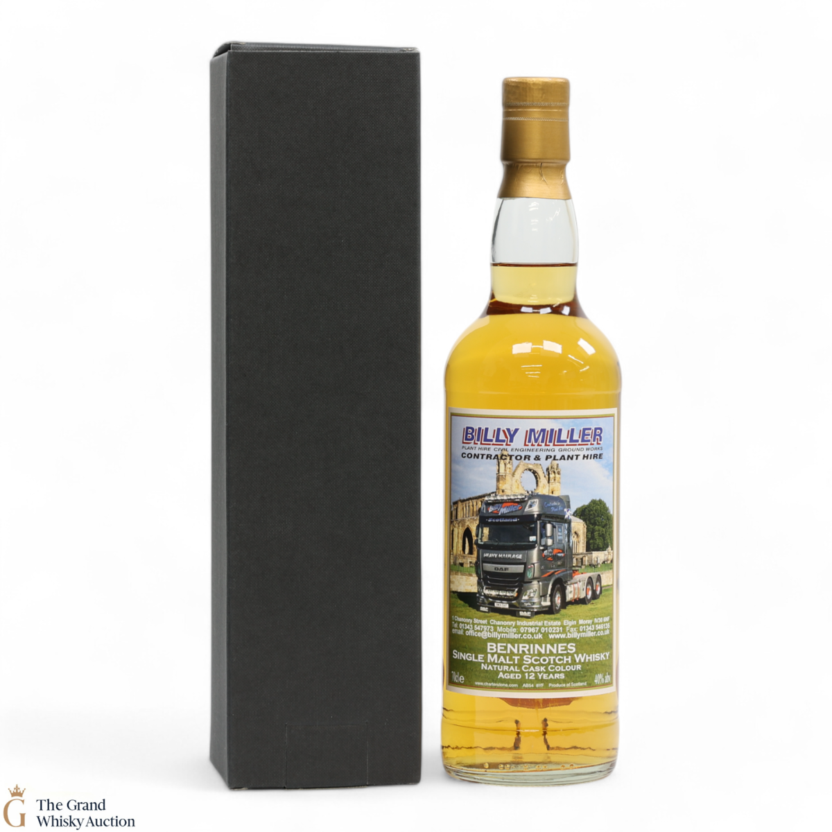 Benrinnes - 12 Year Old - Private Bottling Billy Miller Contract & Plant Hire