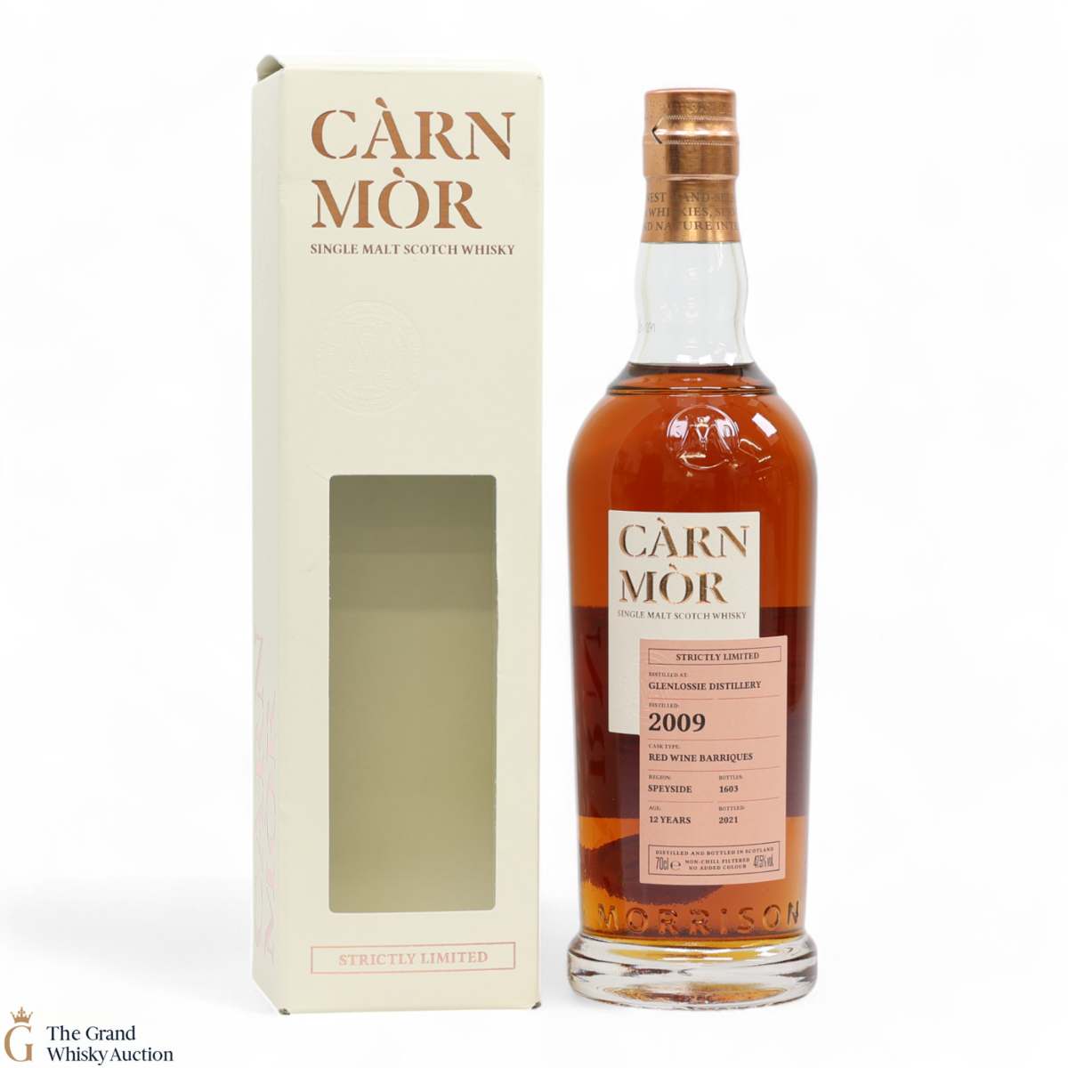 Glenlossie - 12 Year Old 2009 - Cárn Mòr Strictly Limited