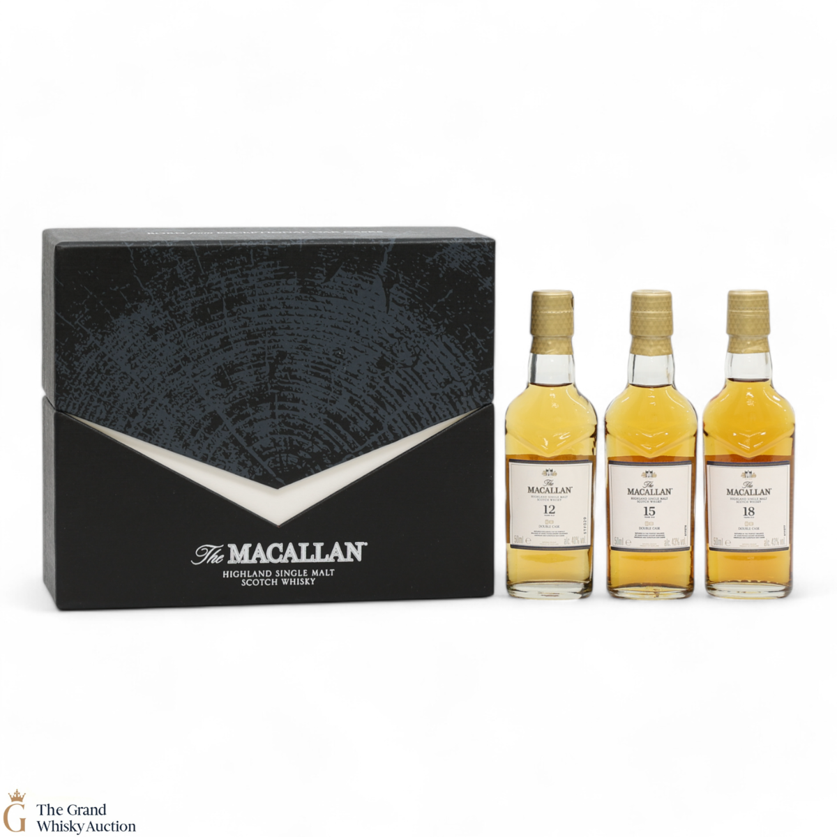 Macallan - 12, 15 & 18 YO Double Cask Set (3 x 5cl)
