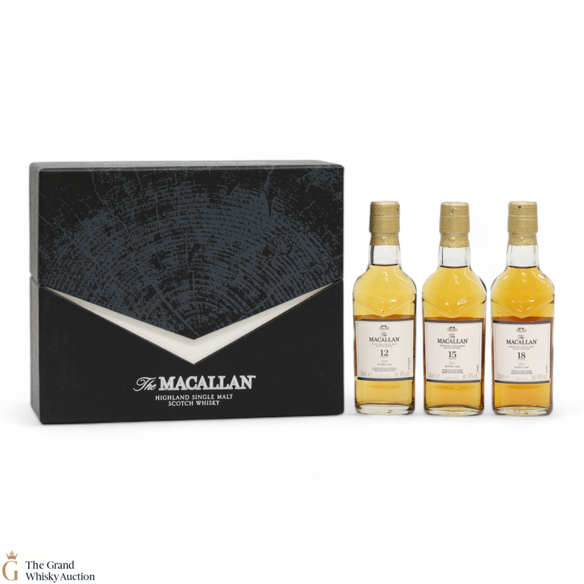 Macallan - 12, 15 & 18 YO Double Cask Set (3 x 5cl)