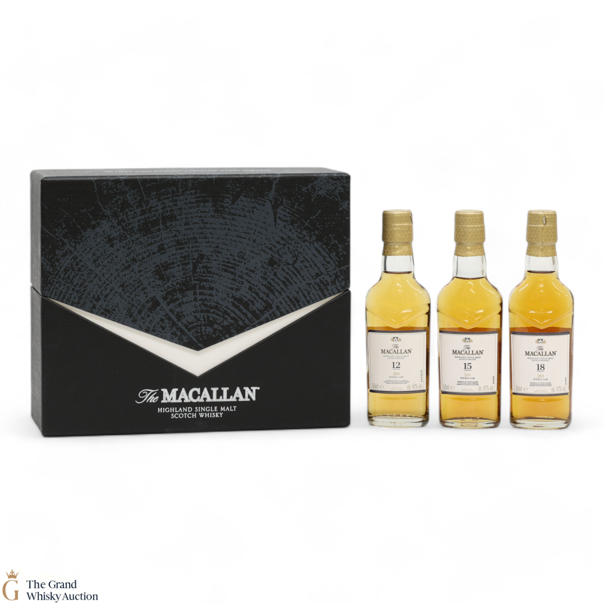 Macallan - 12, 15 & 18 YO Double Cask Set (3 x 5cl)