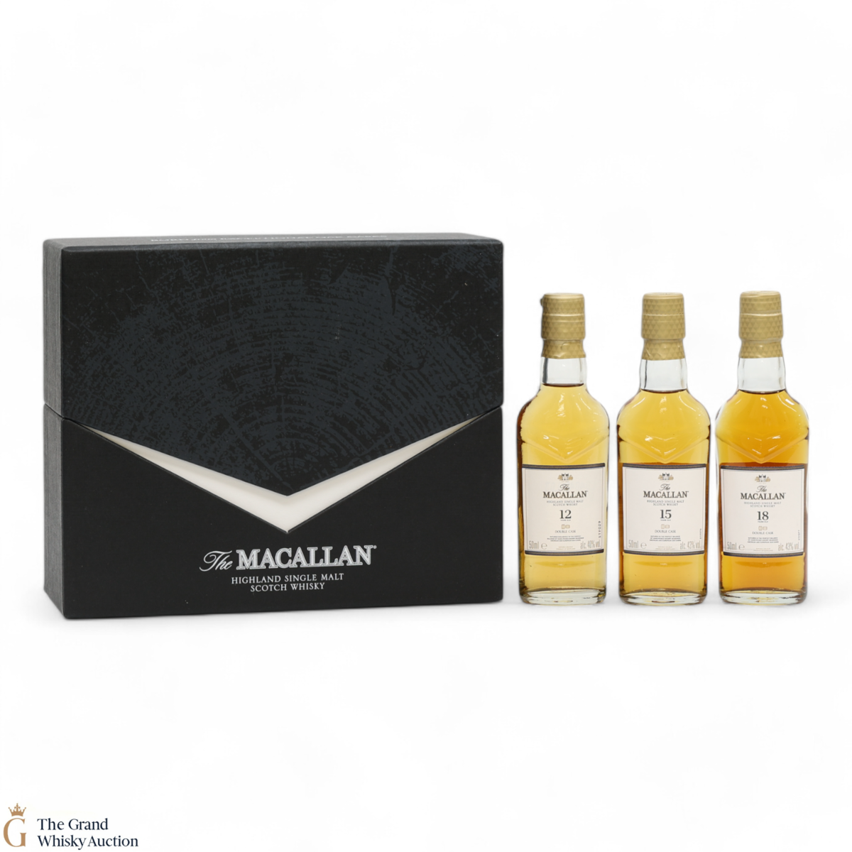 Macallan - 12, 15 & 18 YO Double Cask Set (3 x 5cl)