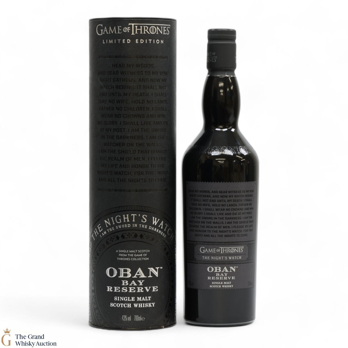 Oban - Bay Reserve - The Night's Watch - Game of Thrones