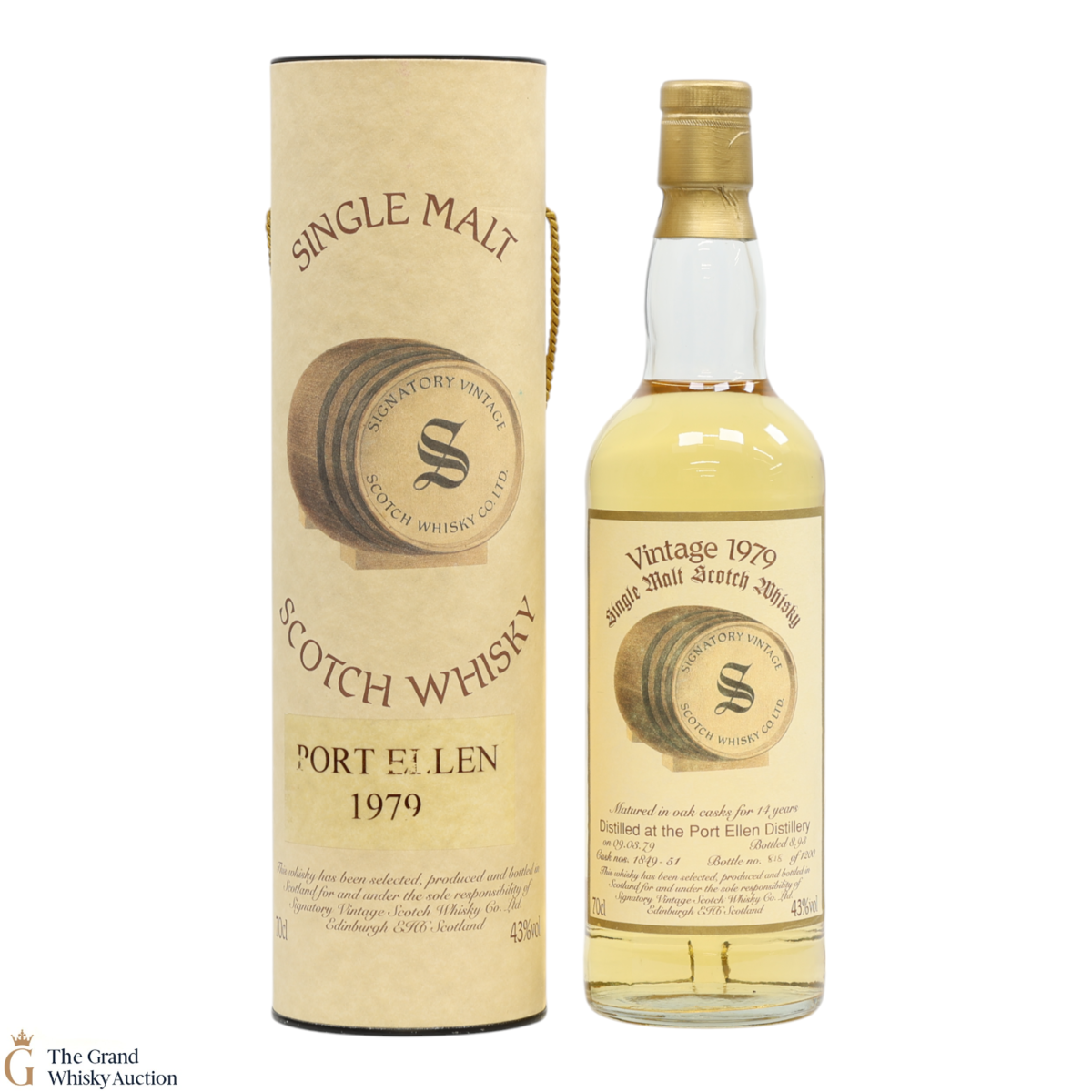 Port Ellen - 14 Year Old 1979 - Single Cask #1849-51 - Signatory Vintage