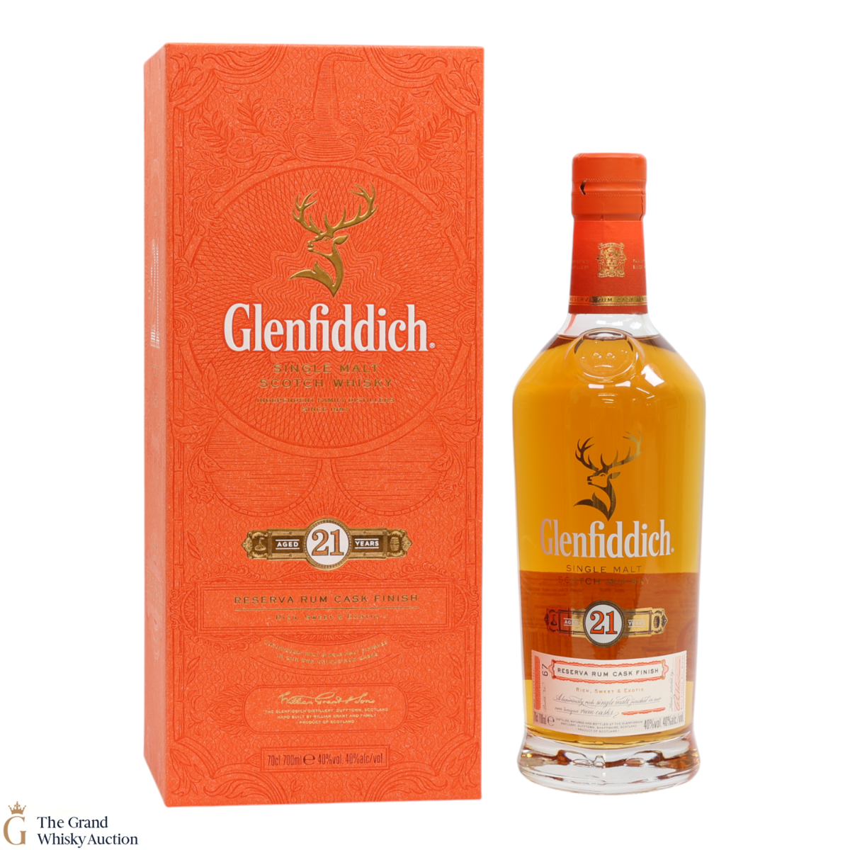 Glenfiddich - 21 Year Old - Gran Reserva Rum Cask