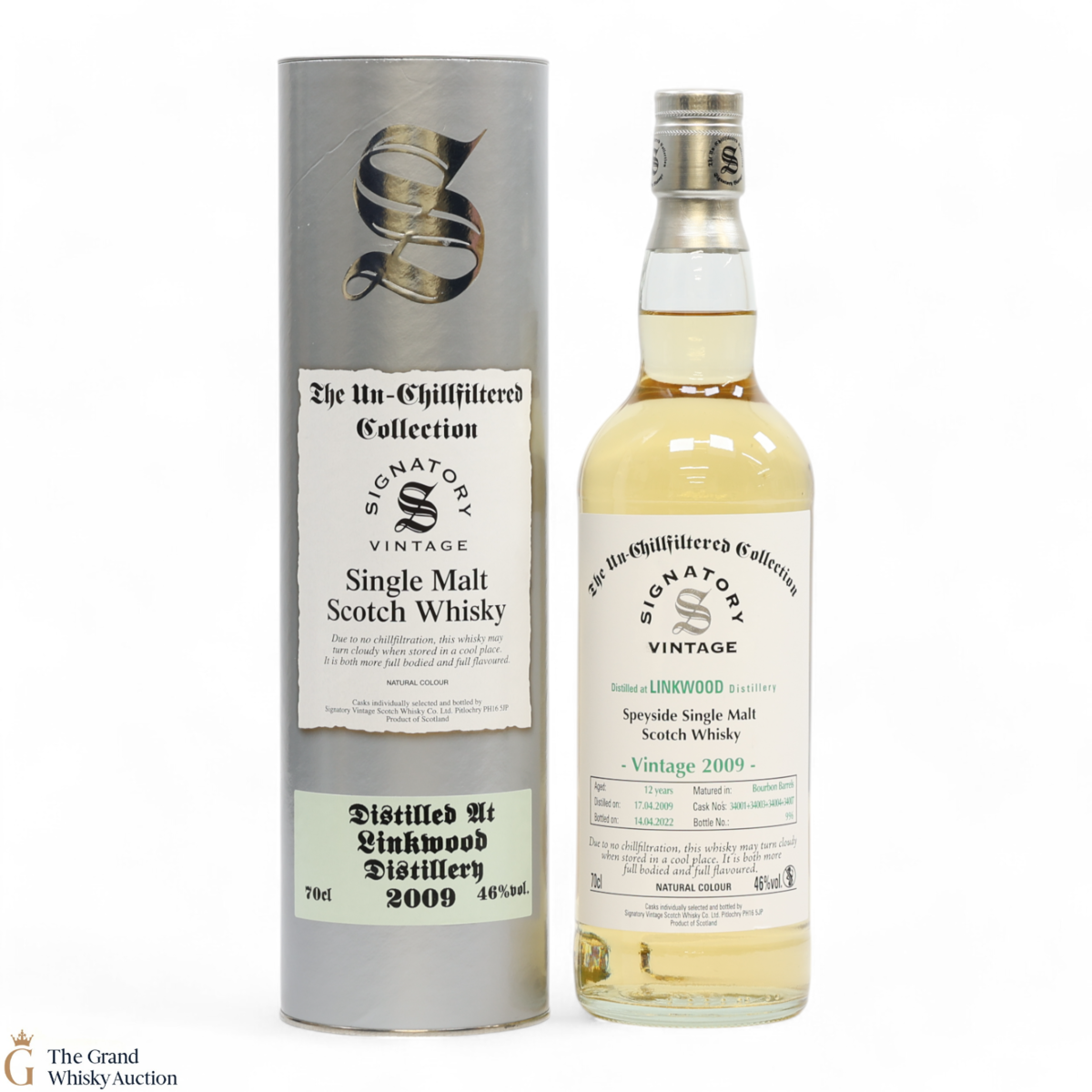 Linkwood - 12 Year old 2009 - Signatory Vintage