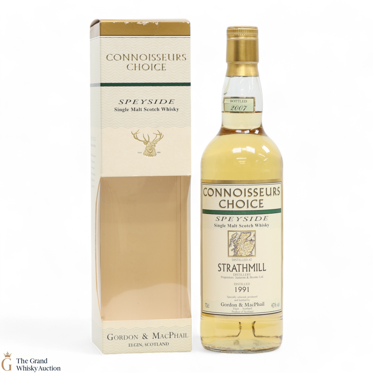 Strathmill - 1991 Gordon & Macphail 2007 Connoisseurs Choice