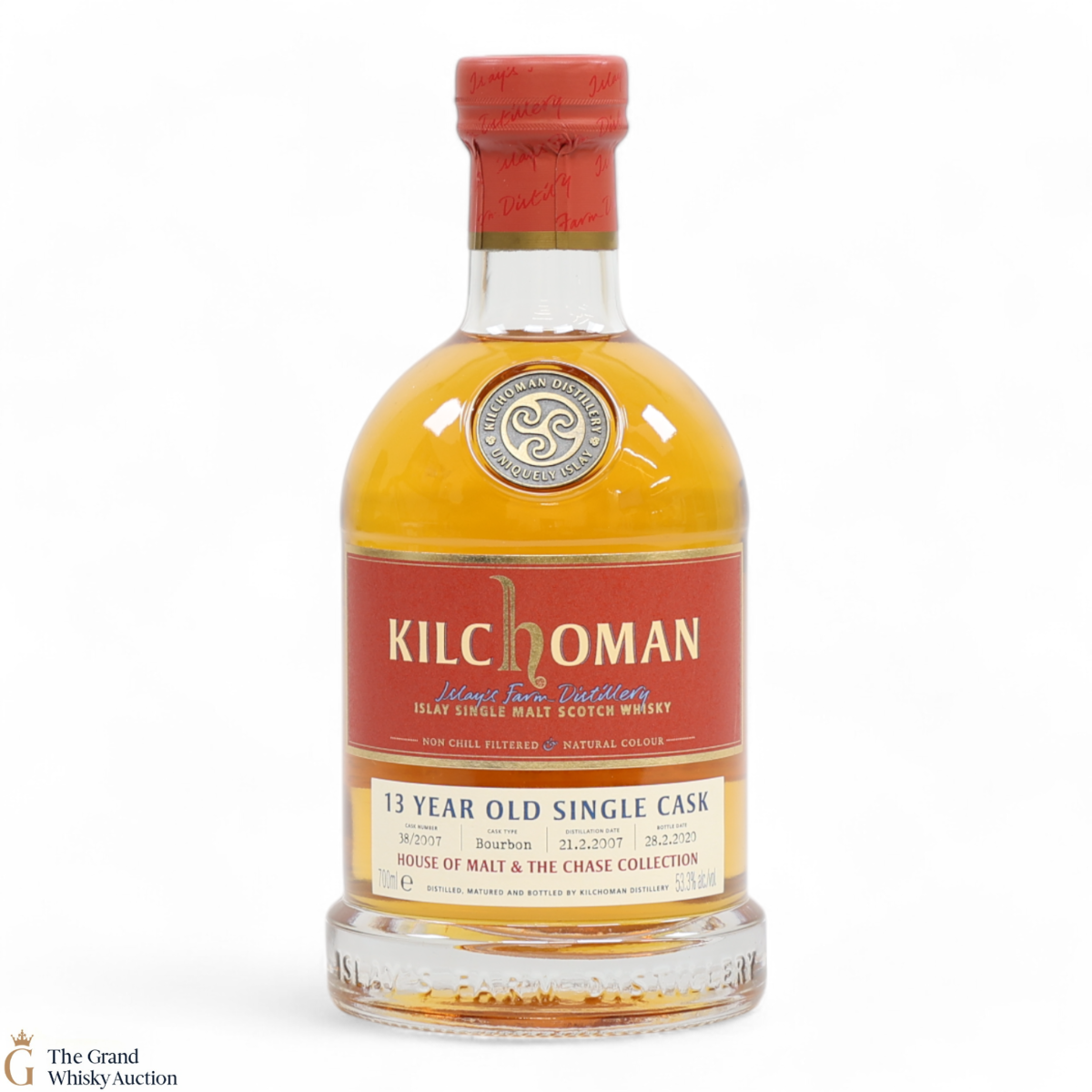 Kilchoman - 13 Year Old 2007 #38 - HOM & Chase Collection