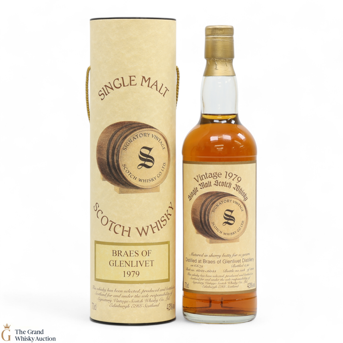 Braes of Glenlivet - 15 Year Old 1979 - Signatory Vintage