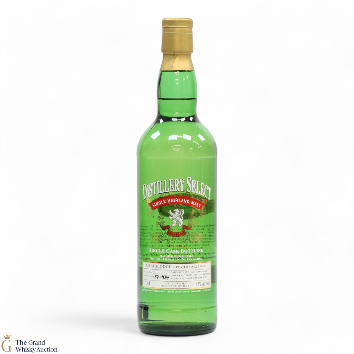 Loch Lomond - Craiglodge - 2001 Single Cask #223 - Distillery Select