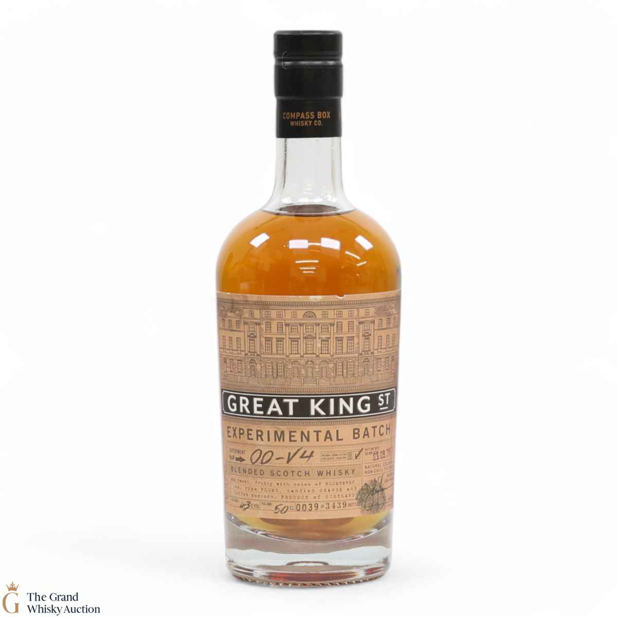 Great King St - Experimental Batch 00-V4 - Blended Whisky (50cl)