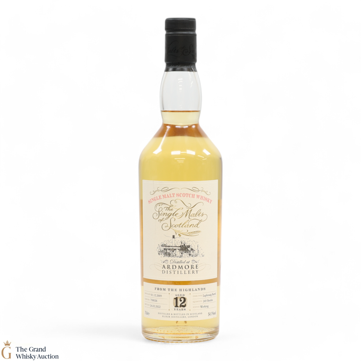 Ardmore - 12 Year Old 2009 - Single Cask #708026 - The Single Malts Of Scotland