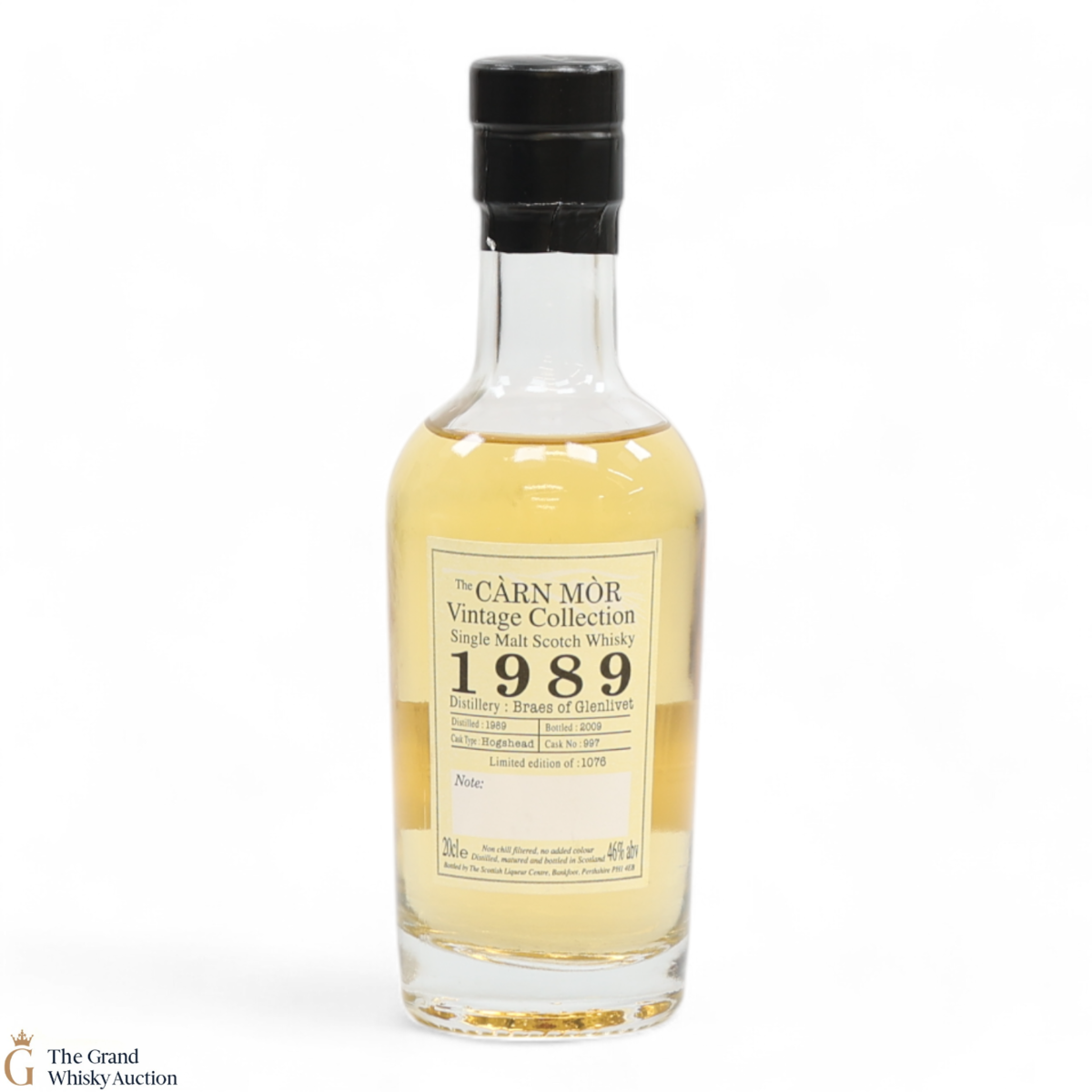 Braes Of Glenlivet - 1989 - Cárn Mòr - Vintage Collection (20cl)
