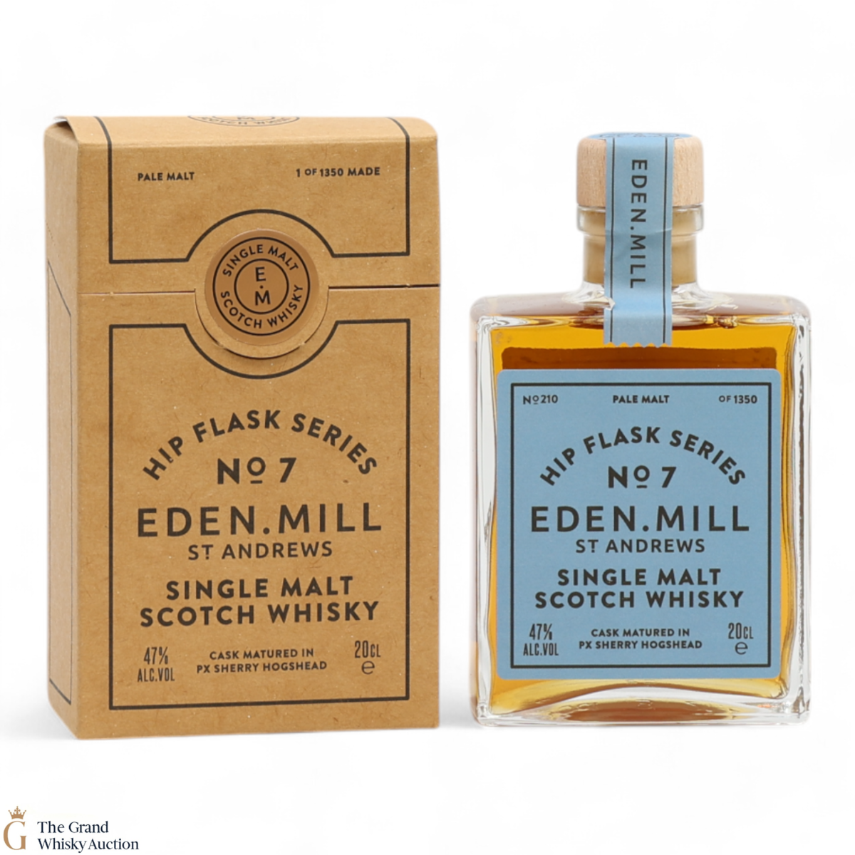 Eden Mill - Hip Flask Series - No.7 Pale Malt (20cl)