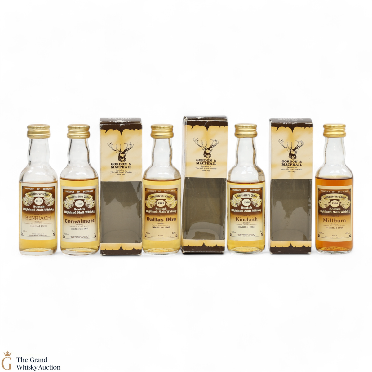 Gordon & MacPhail - Connoisseurs Choice - Minis (5 x 5cl)