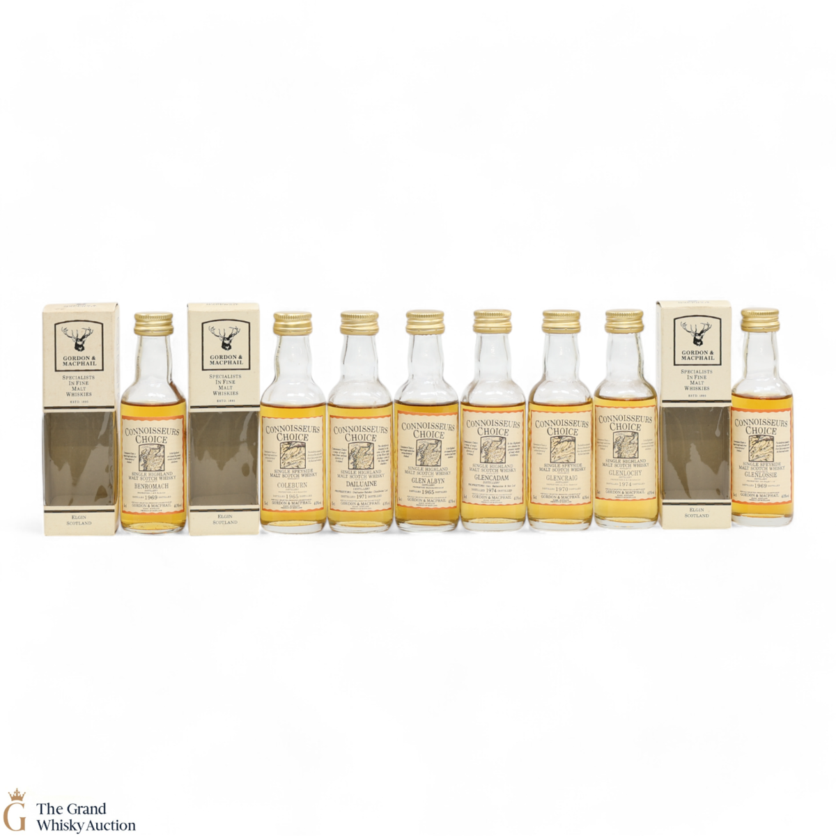 Gordon & MacPhail - Connoisseurs Choice - Minis (8 x 5cl)