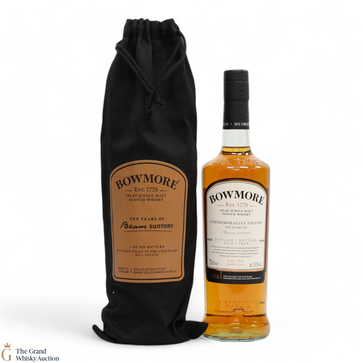 Bowmore - 8 Year Old - Commemorative Edition - Ten Years Of Beam Suntory