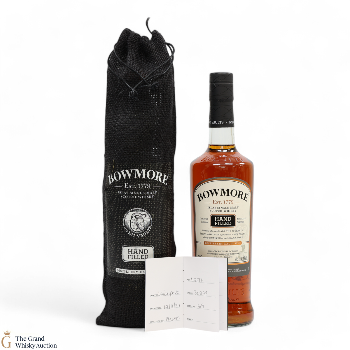 Bowmore - 25 Year Old 1999 Hand Filled - White Port Cask #30898
