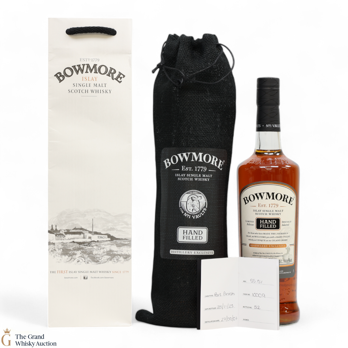 Bowmore - 16 Year Old 2007 Hand Filled - Port Cask #10009