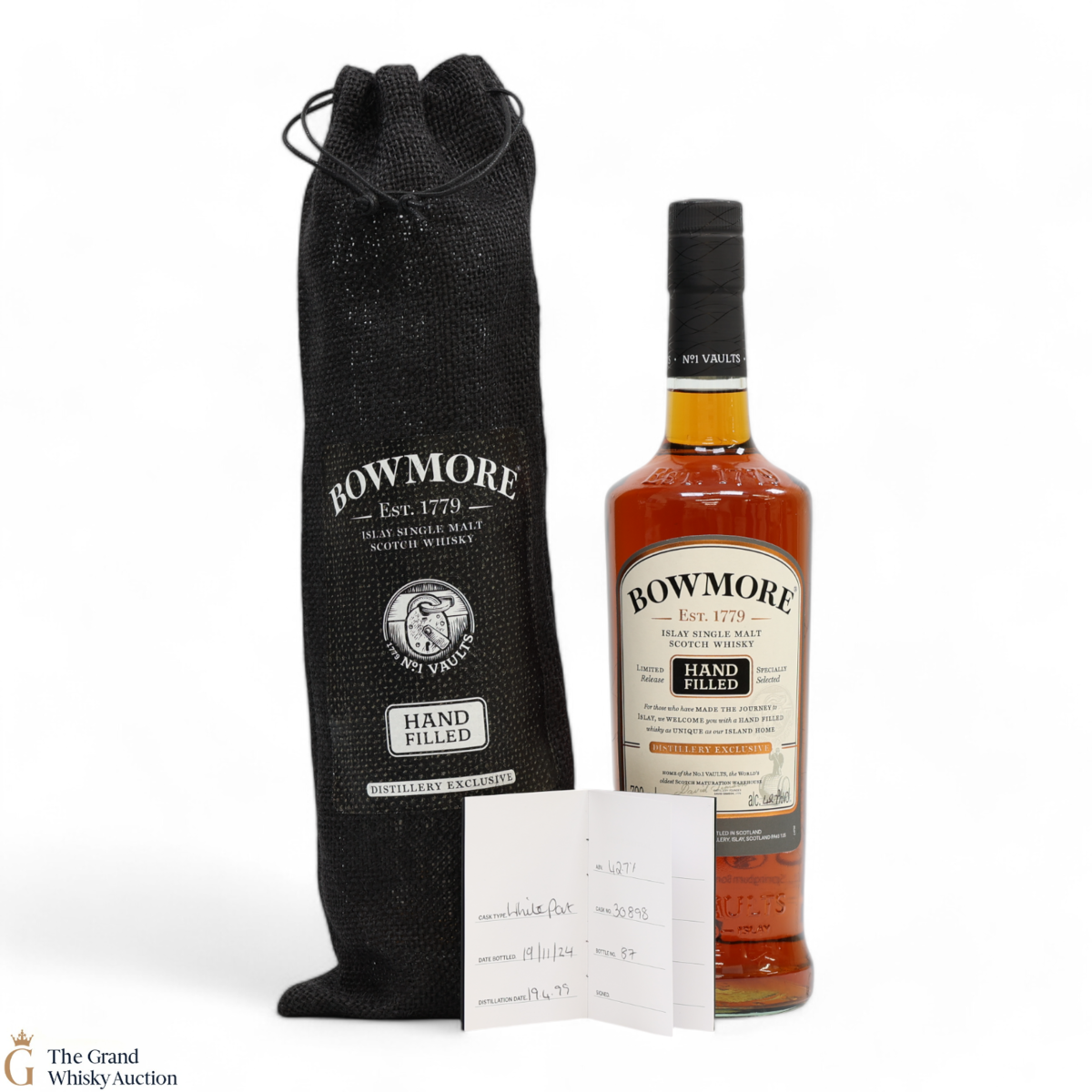 Bowmore - 25 Year Old 1999 Hand Filled - White Port Cask #30898