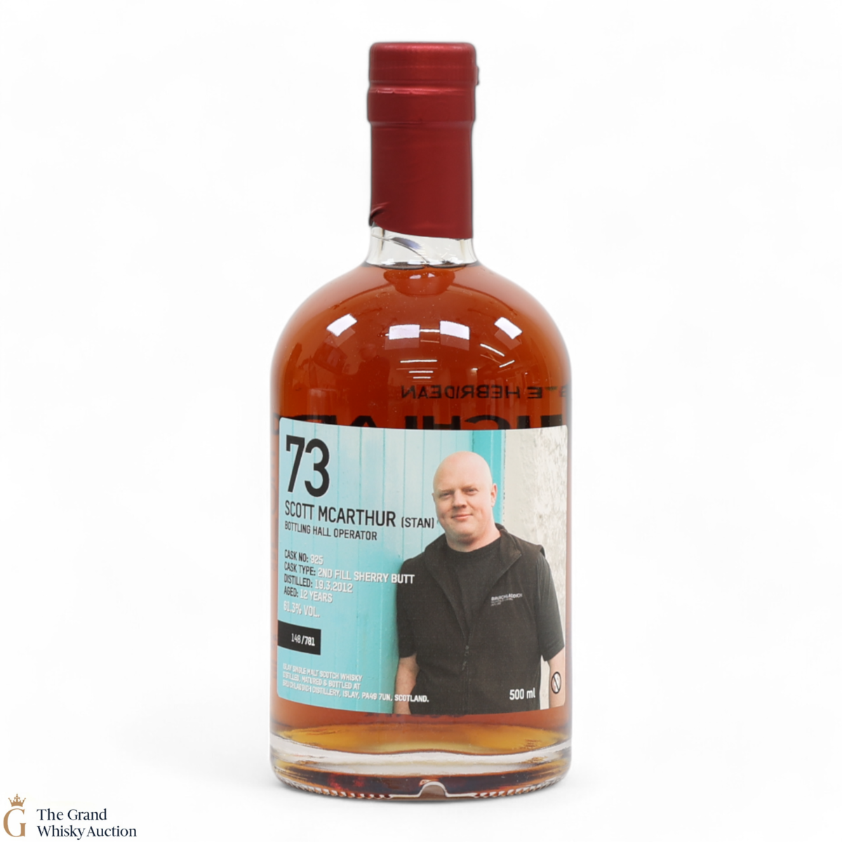 Bruichladdich - 12 Year Old - Valinch 73 - Scott Mcarthur #925 (50cl)