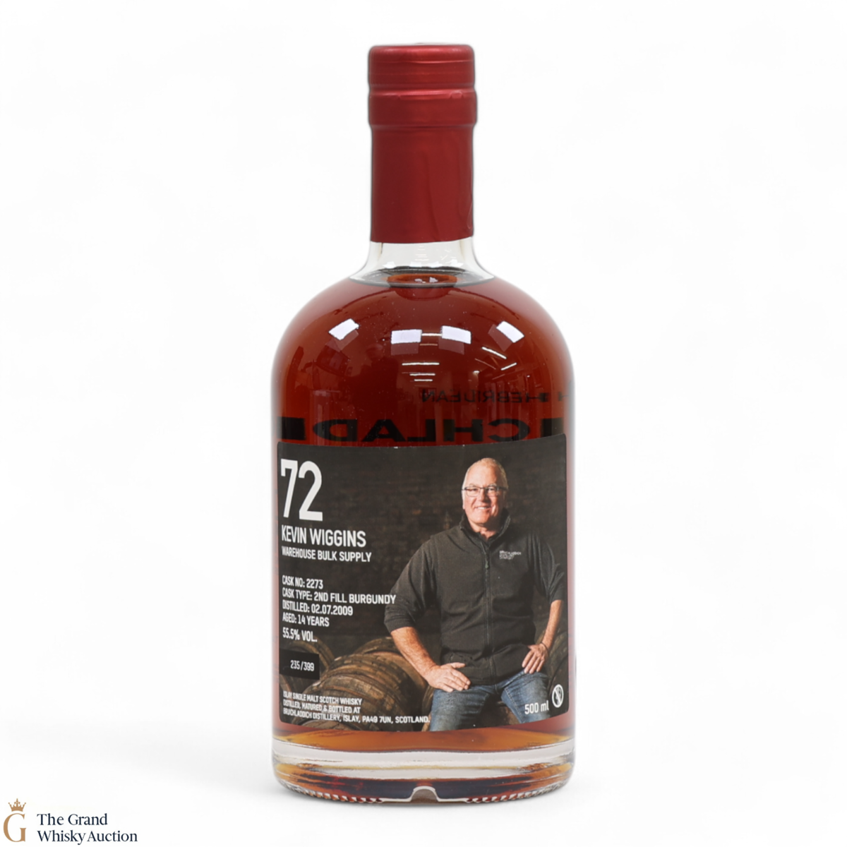 Bruichladdich - 14 Year Old - Valinch 72 - Kevin Wiggins #2273 (50cl)