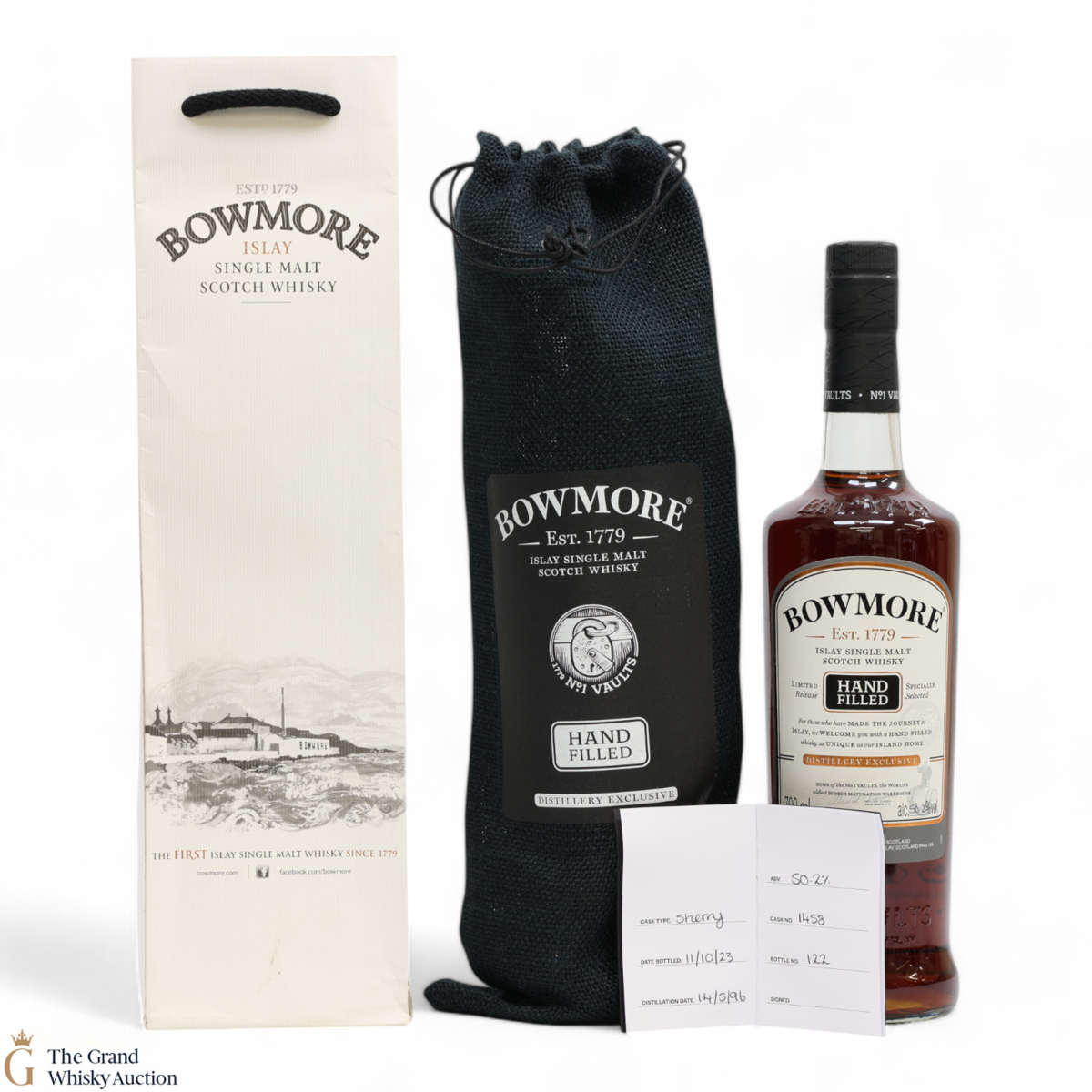 Bowmore - 27 Year Old 1996 Hand Filled - Sherry Cask #1458