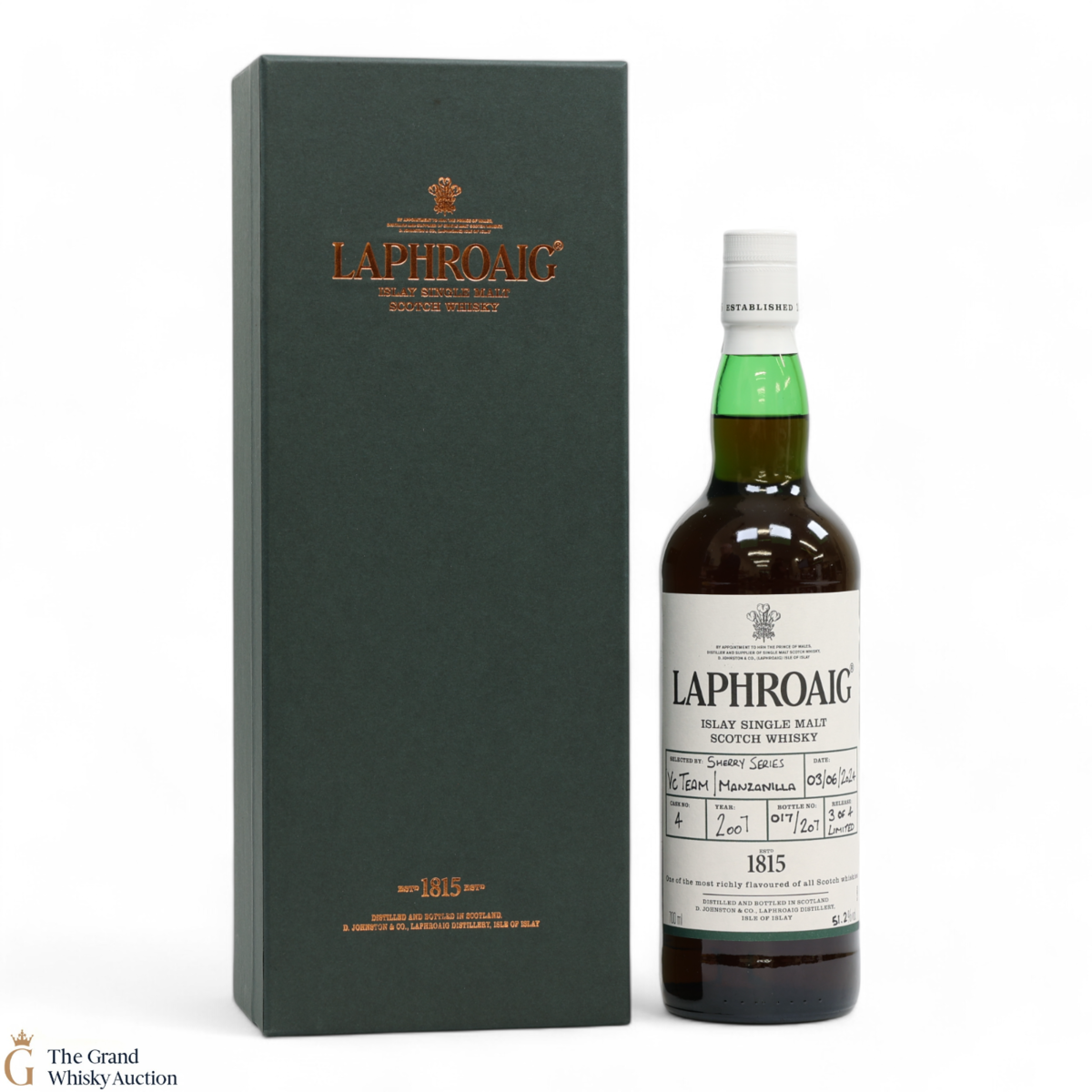 Laphroaig - 2007 Single Manzanilla Cask #4 - Sherry Series 2024