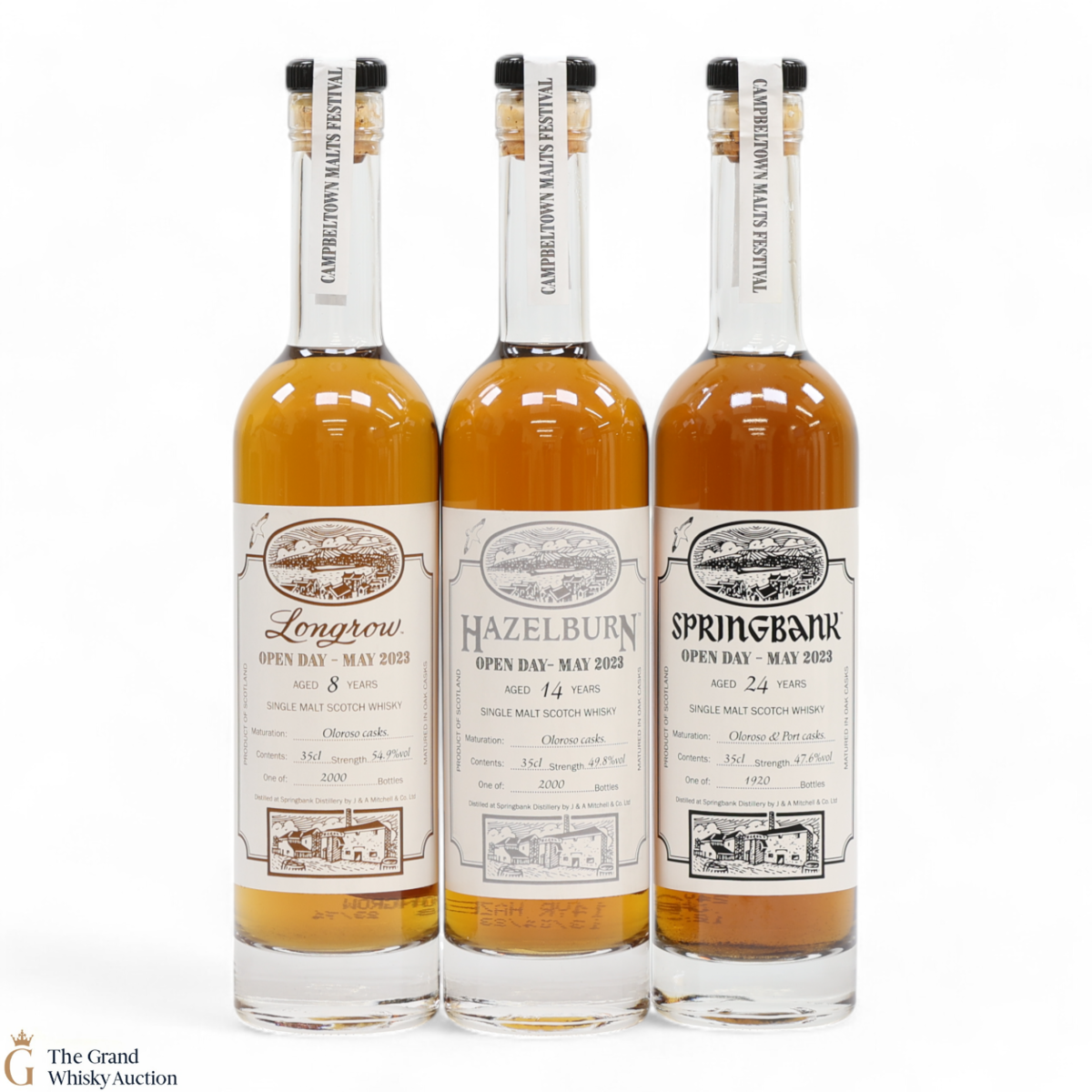 Campbeltown Malts Festival Open Day 2023 (3 x 35cl)