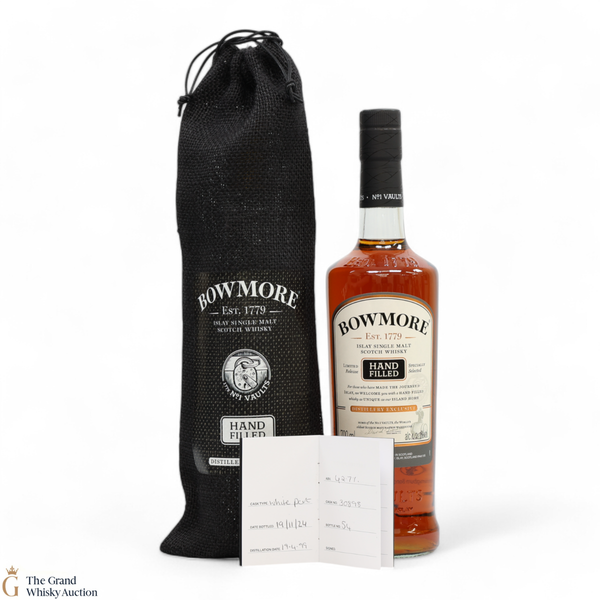 Bowmore - 25 Year Old 1999 Hand Filled - White Port Cask #30898