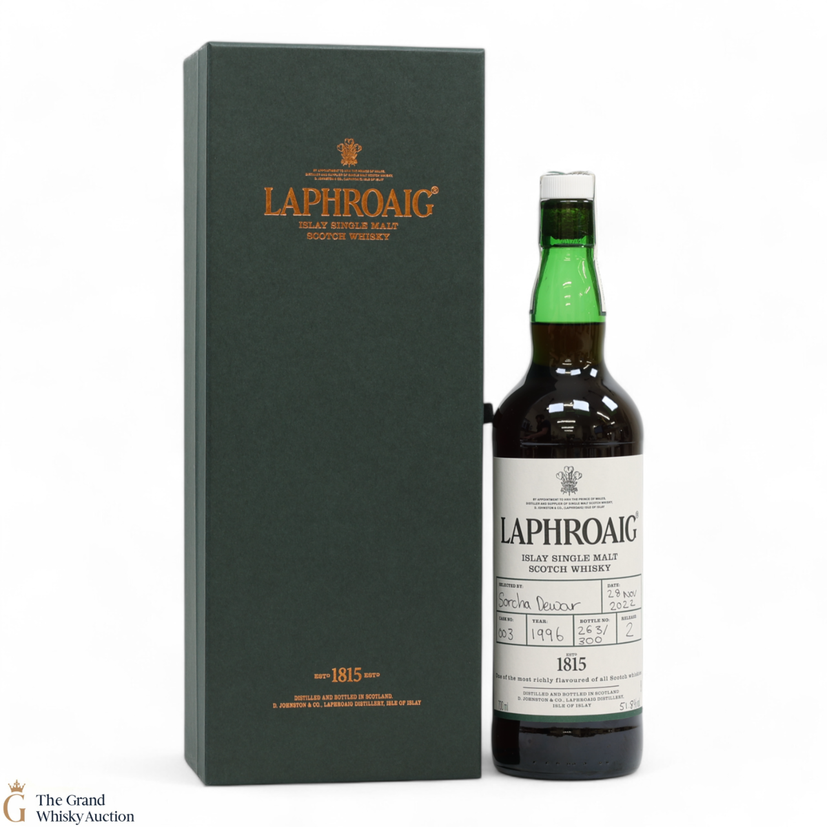 Laphroaig - 1996 Single Cask #003 - Hand Fill Release #2 2022 