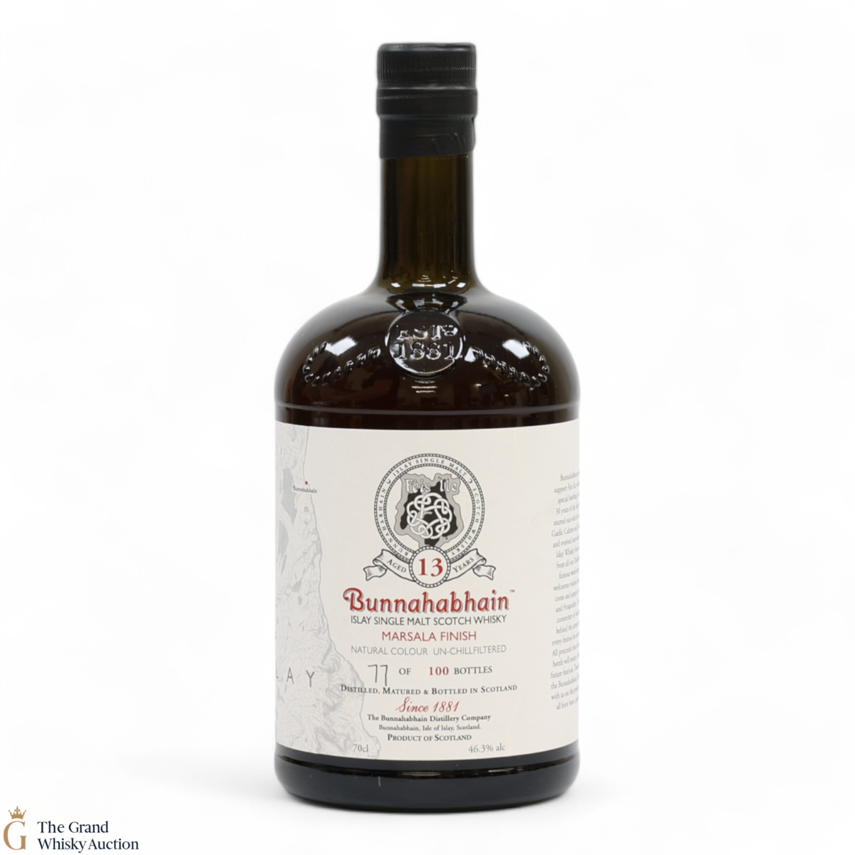 Bunnahabhain - 13 Year Old - Marsala Finish Hand Fill