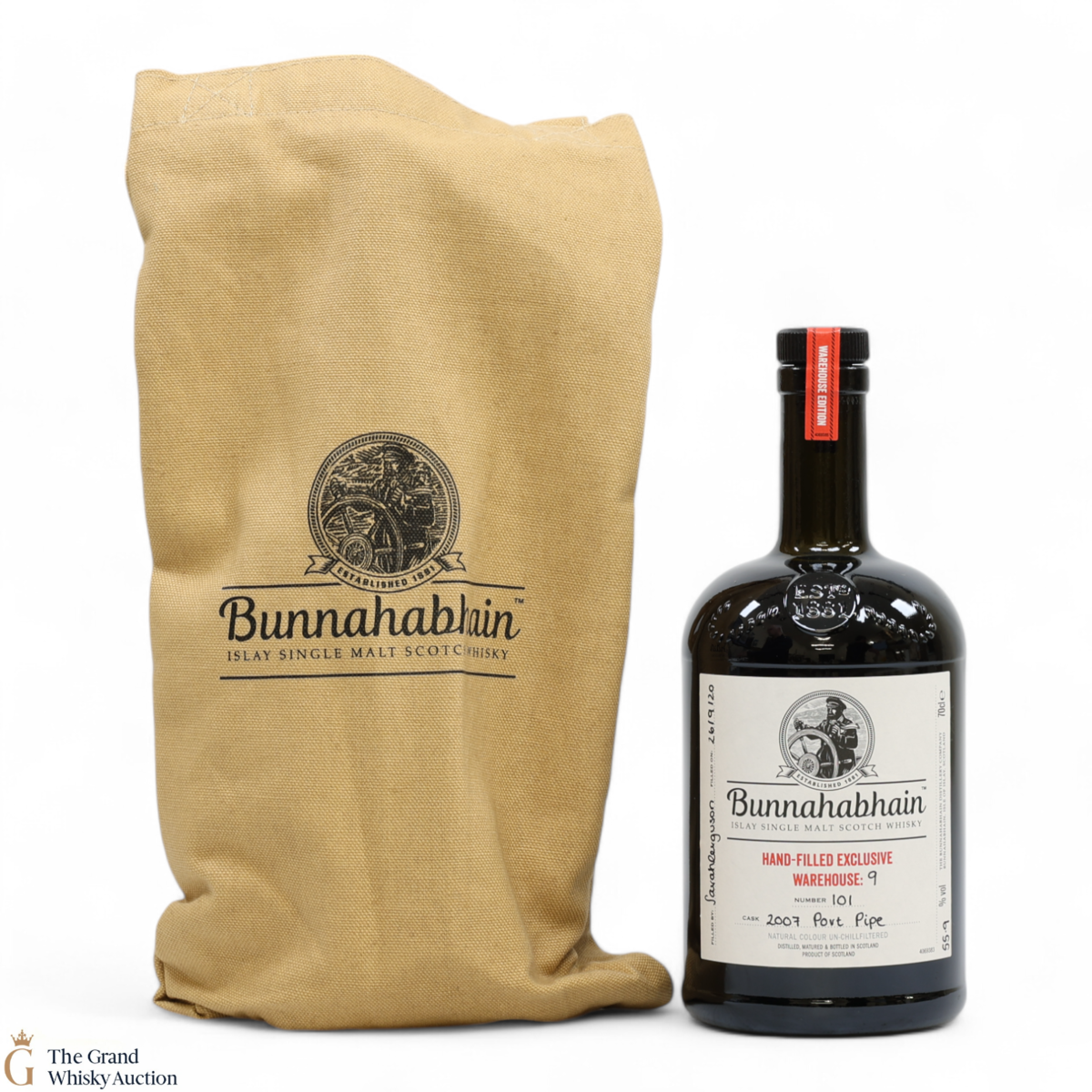 Bunnahabhain - 2007 Port Pipe - Hand Fill 2020