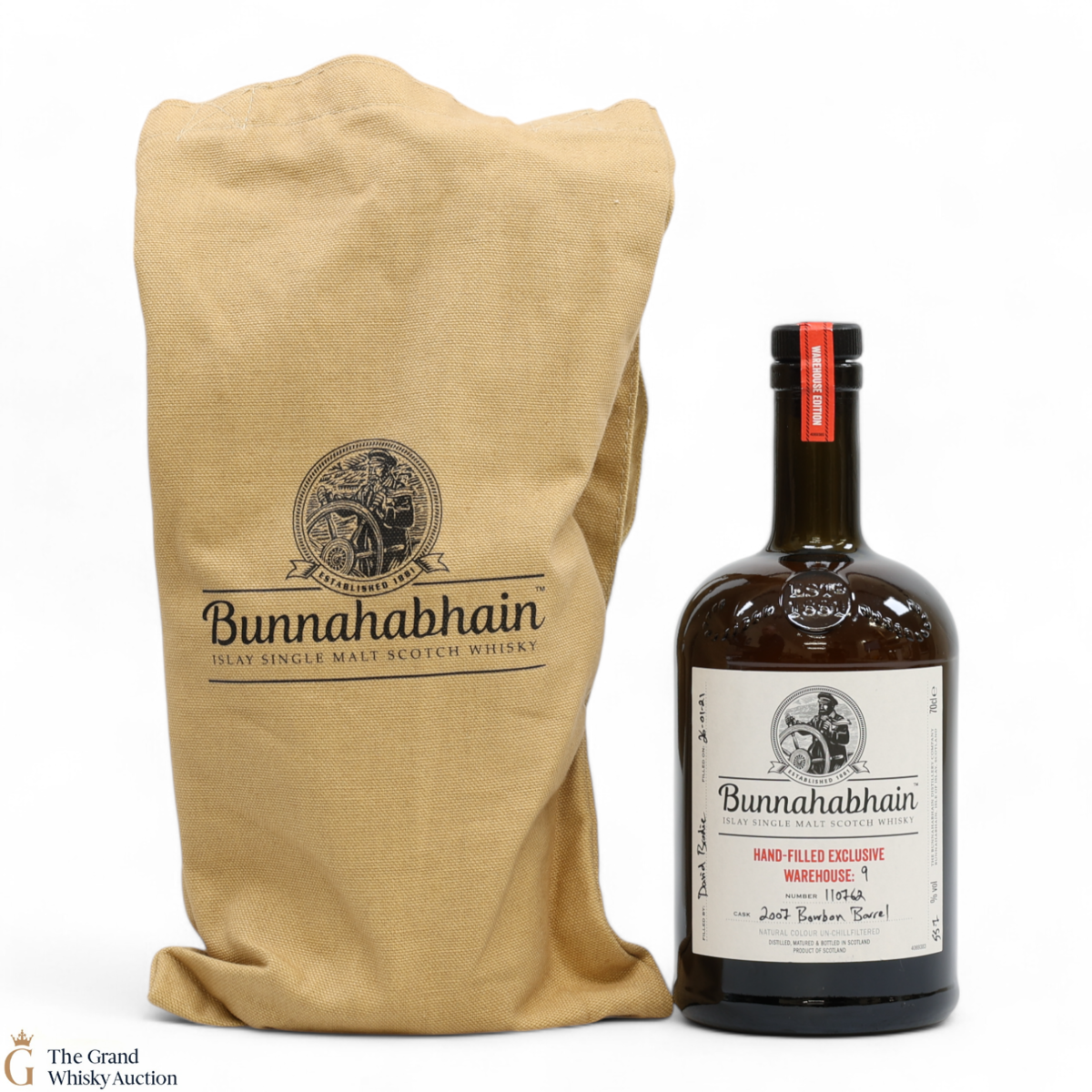 Bunnahabhain - 2007 Bourbon Barrel #110762 - Hand Fill 2021