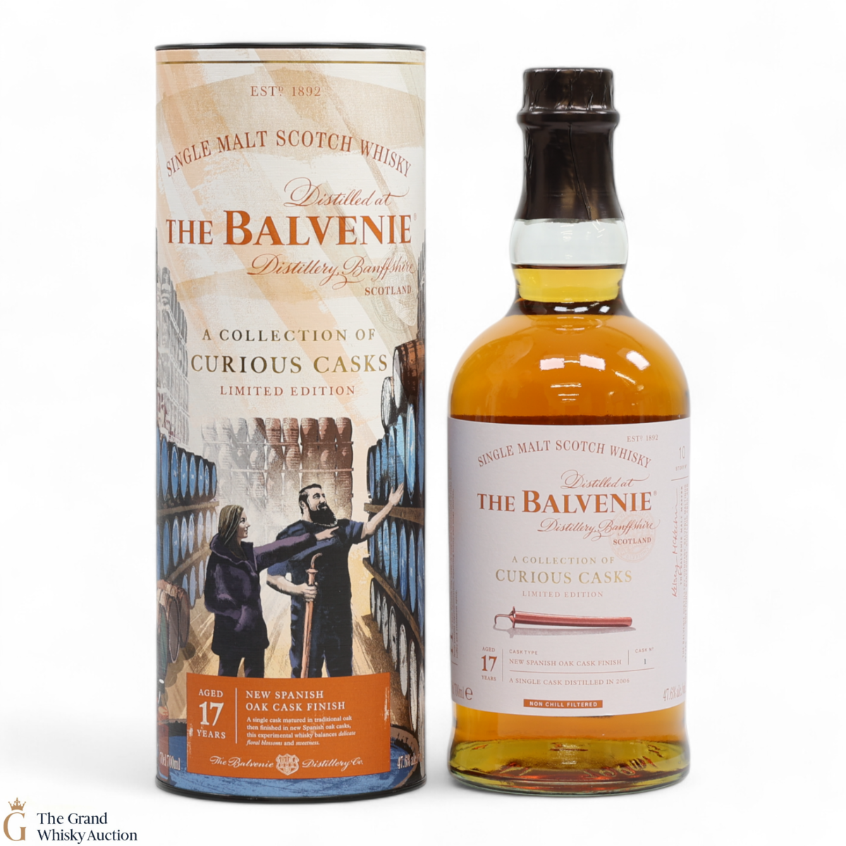 Balvenie - 17 Year Old - New Spanish Oak Cask #1 - A Collection of Curious Casks 