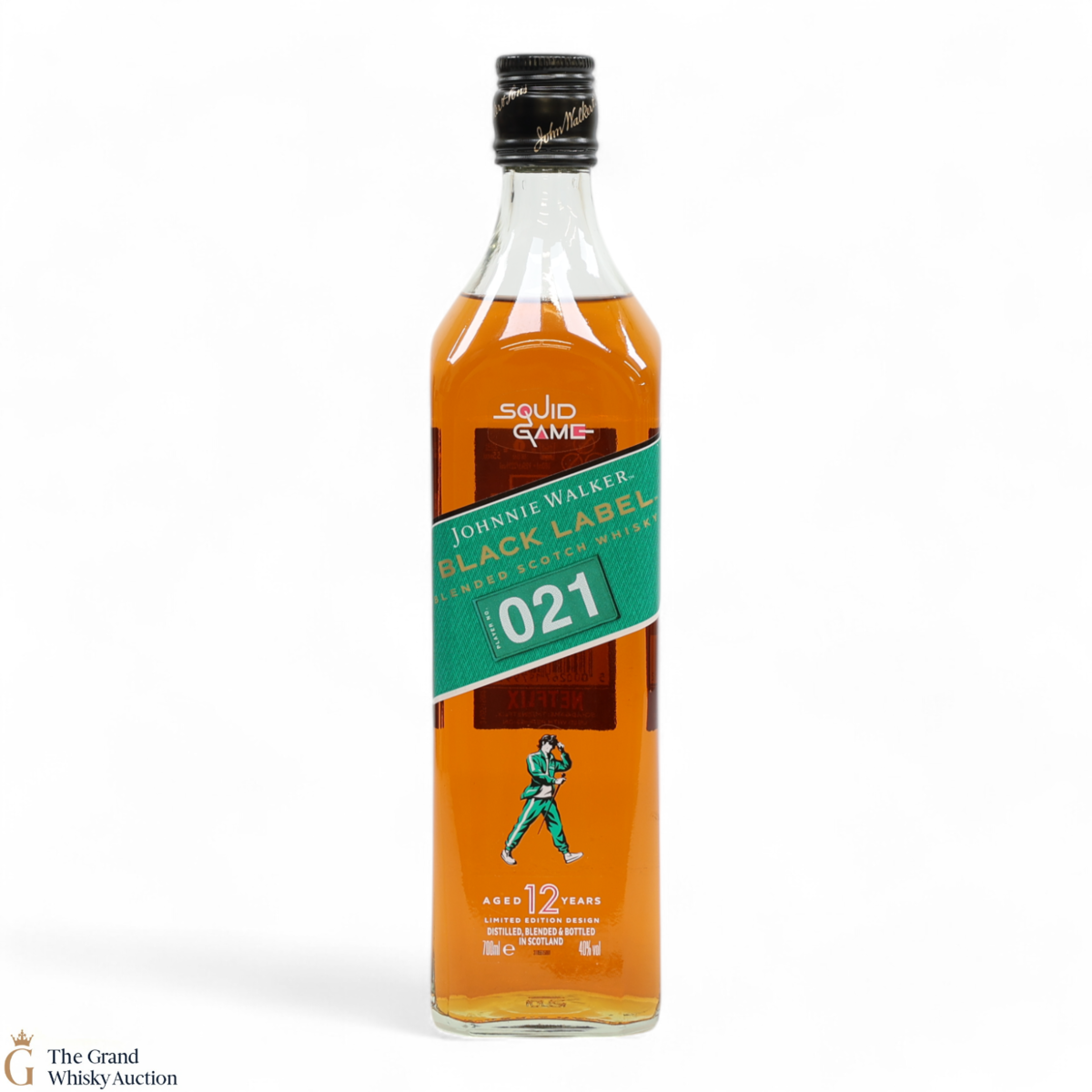 Johnnie Walker - Black Label - 12 Year Old - Squid Games Player No. 021