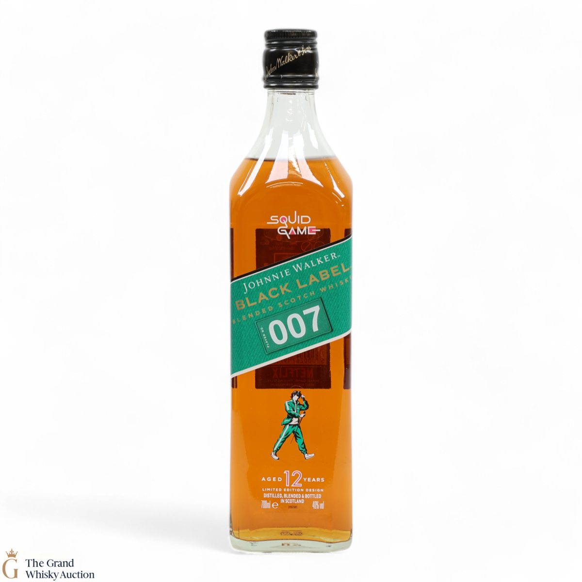 Johnnie Walker - Black Label - 12 Year Old - Squid Games Player No. 007