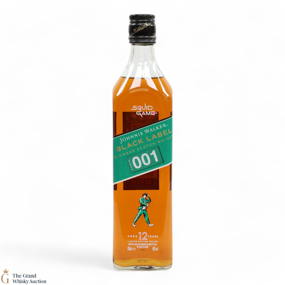 Johnnie Walker - Black Label - 12 Year Old - Squid Games Player No. 001