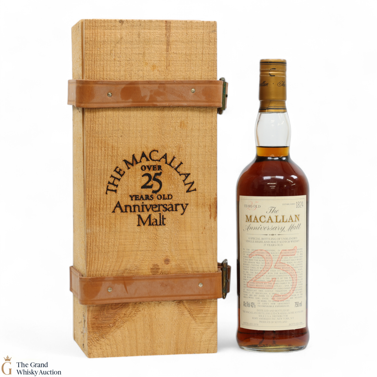 Macallan - 25 Year Old - 1970 Anniversary Malt 1996 (75cl)